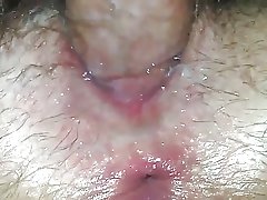 Hairy creampie